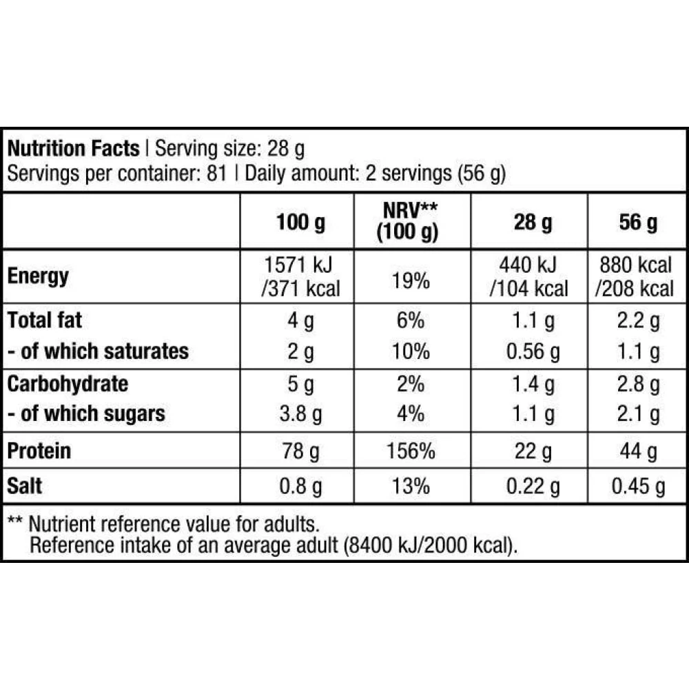 100% Pure Whey 1 Kg Chocolate - Image 2