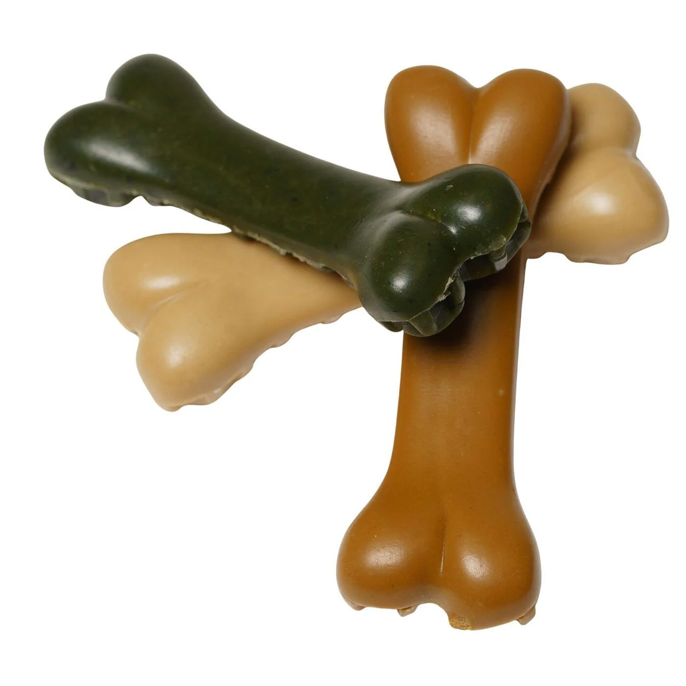 1kg Snacks Dental Para Perro, En Forma De Hueso Grande 12cm, Multisabor Sin Gluten, 17u Aprox - Image 2