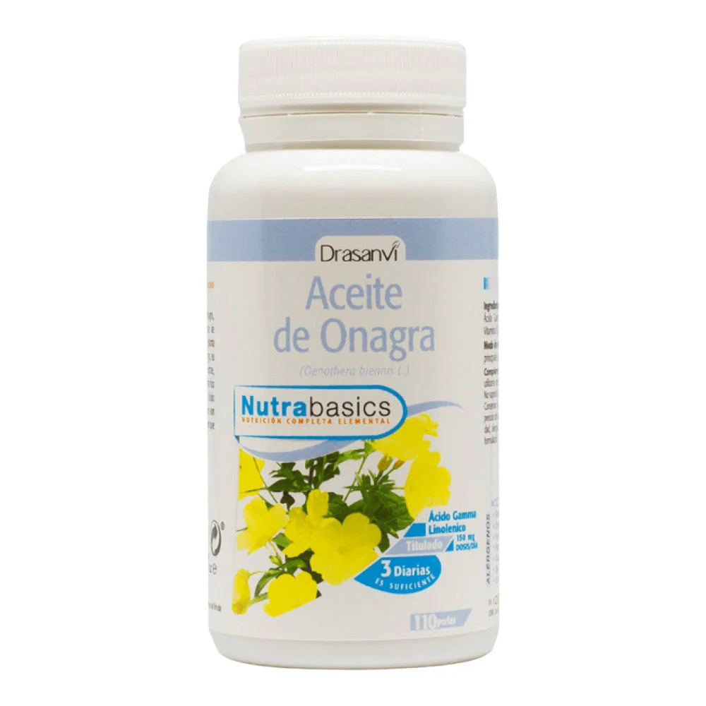 Aceite De Onagra 500 Mg Nutrabasics 110 Perlas