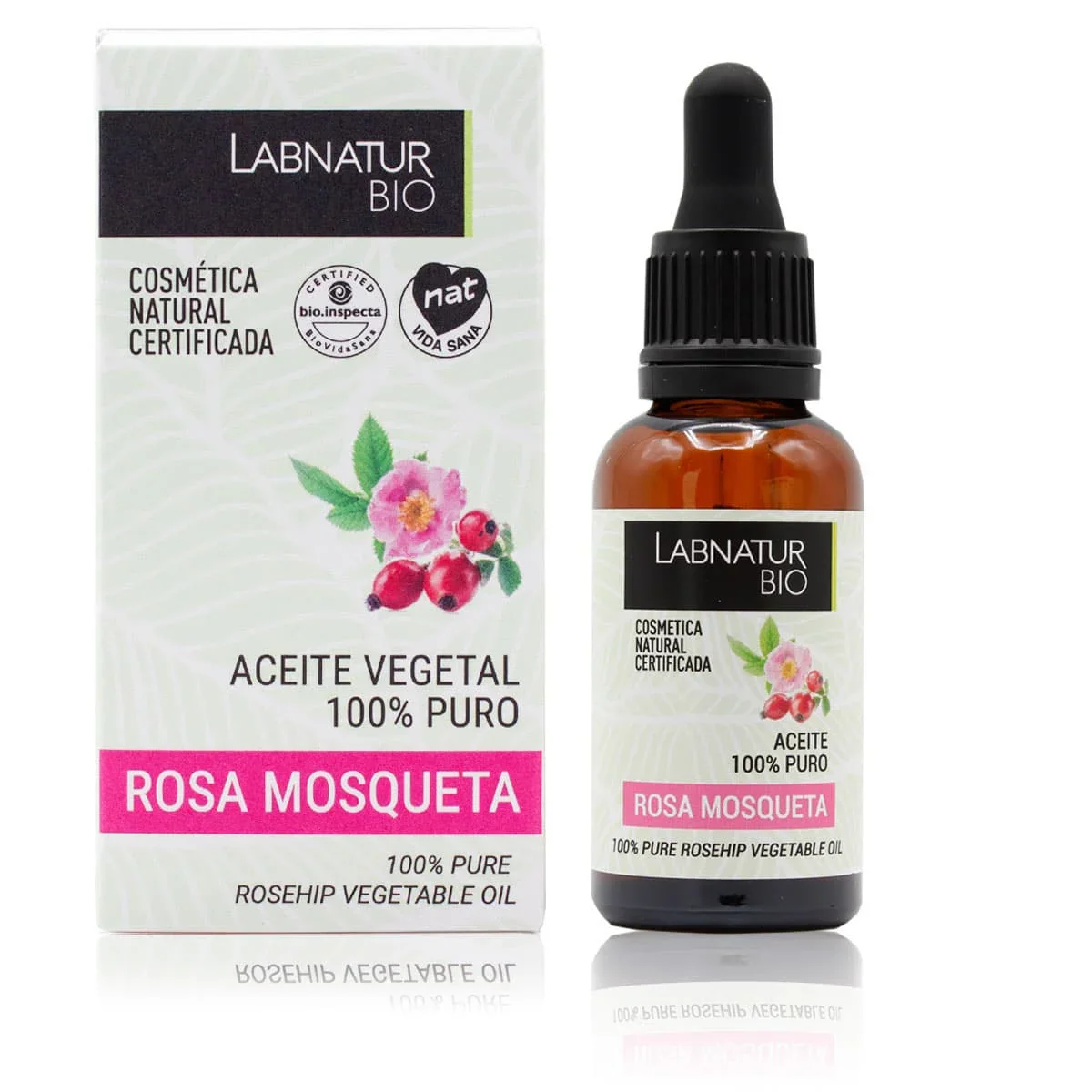 Aceite de Rosa Mosqueta 100% Puro | Ácidos Grasos y Vitamina E | Regenerador Anti-aging | Cicatrices y Manchas