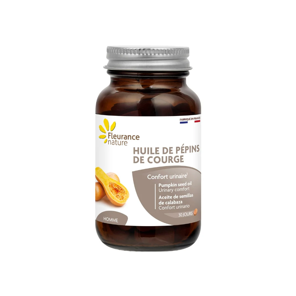 Aceite De Semillas De Calabaza Fleurance Nature 60 Cápsulas