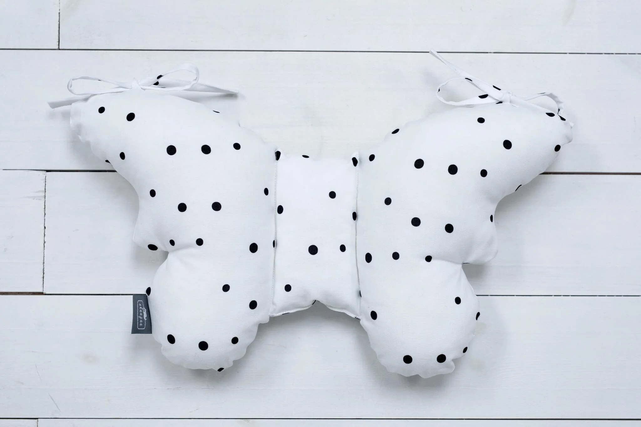Almohada Para Bebés Antichoque Mariposa Dots - Image 2