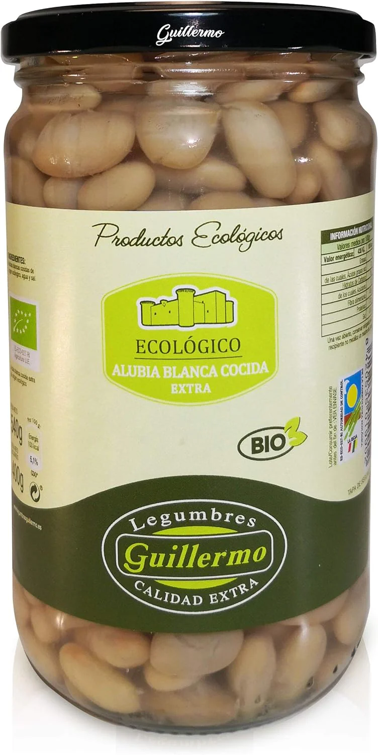 Alubia Blanca Cocida Bio - 540 G
