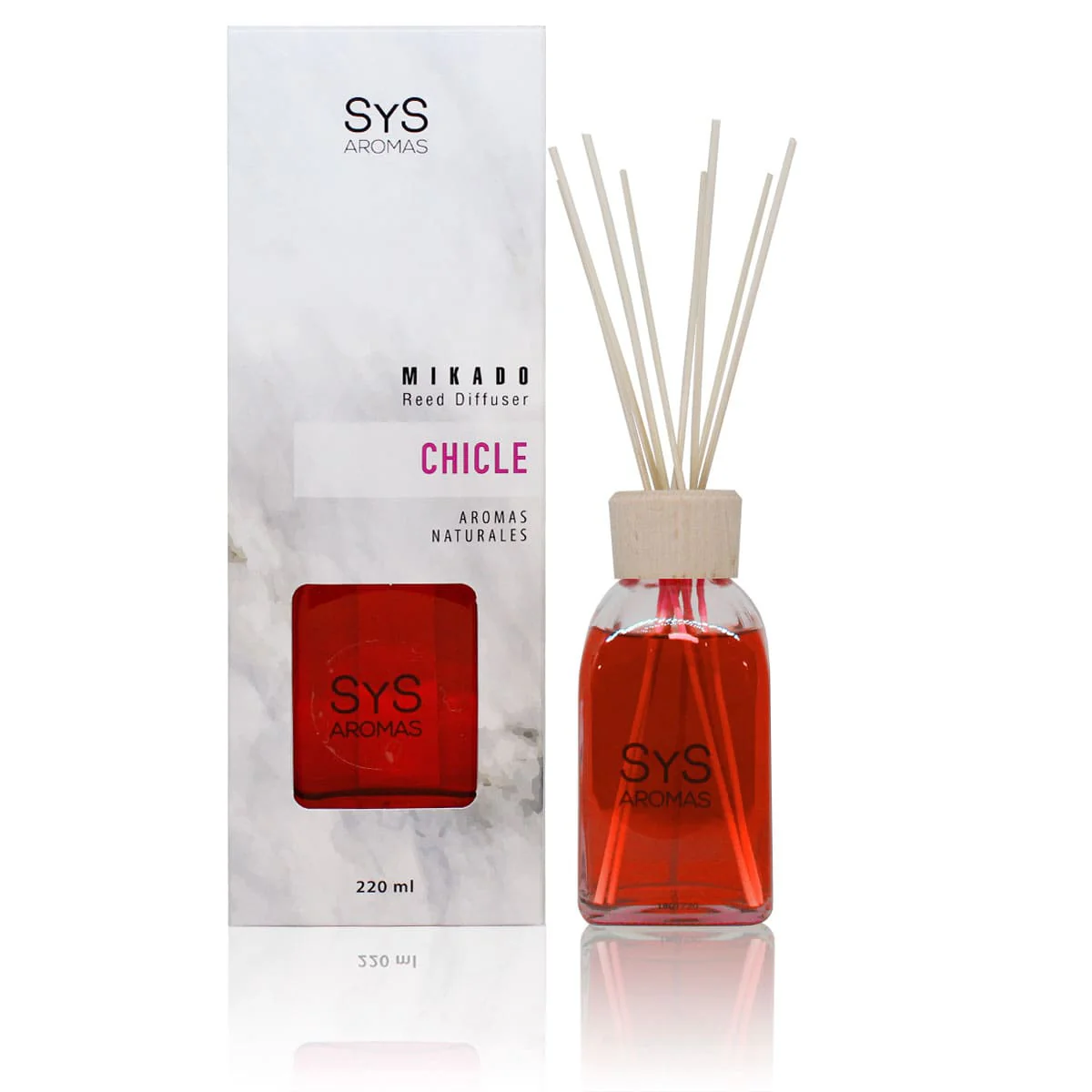 Ambientador Mikado Chicle 220 Ml | Aroma Dulce Y Afutado | Fragancia Intensa | Ambiente Alegre
