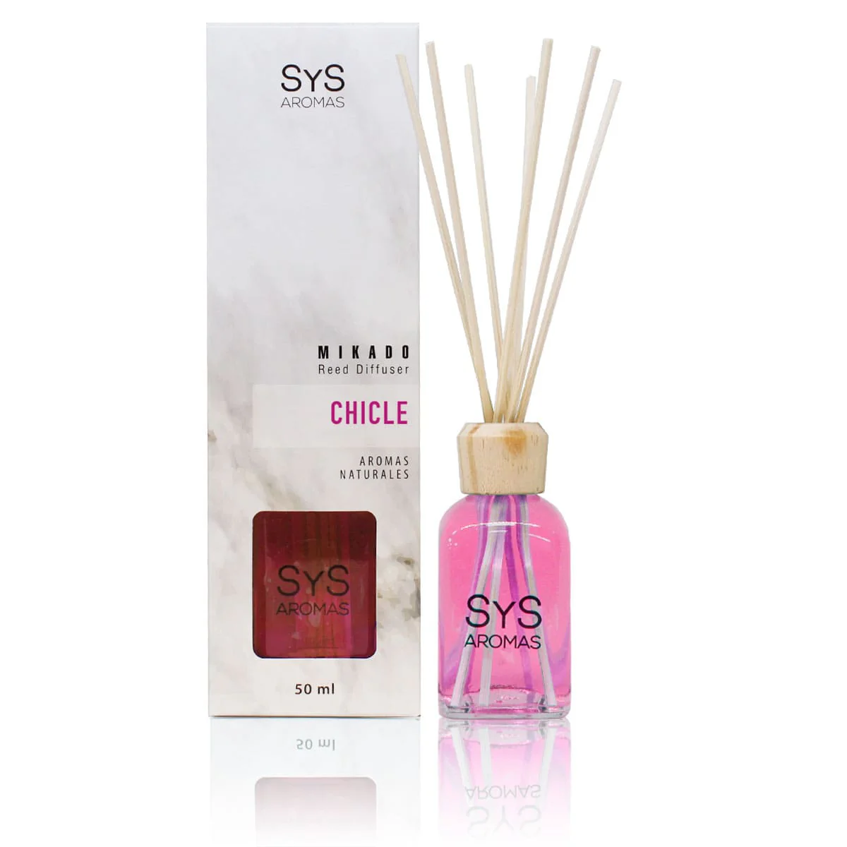 Ambientador Mikado Chicle 50 ml | Aroma Dulce y Afrutado | Fragancia Divertida | Ambiente Acogedor