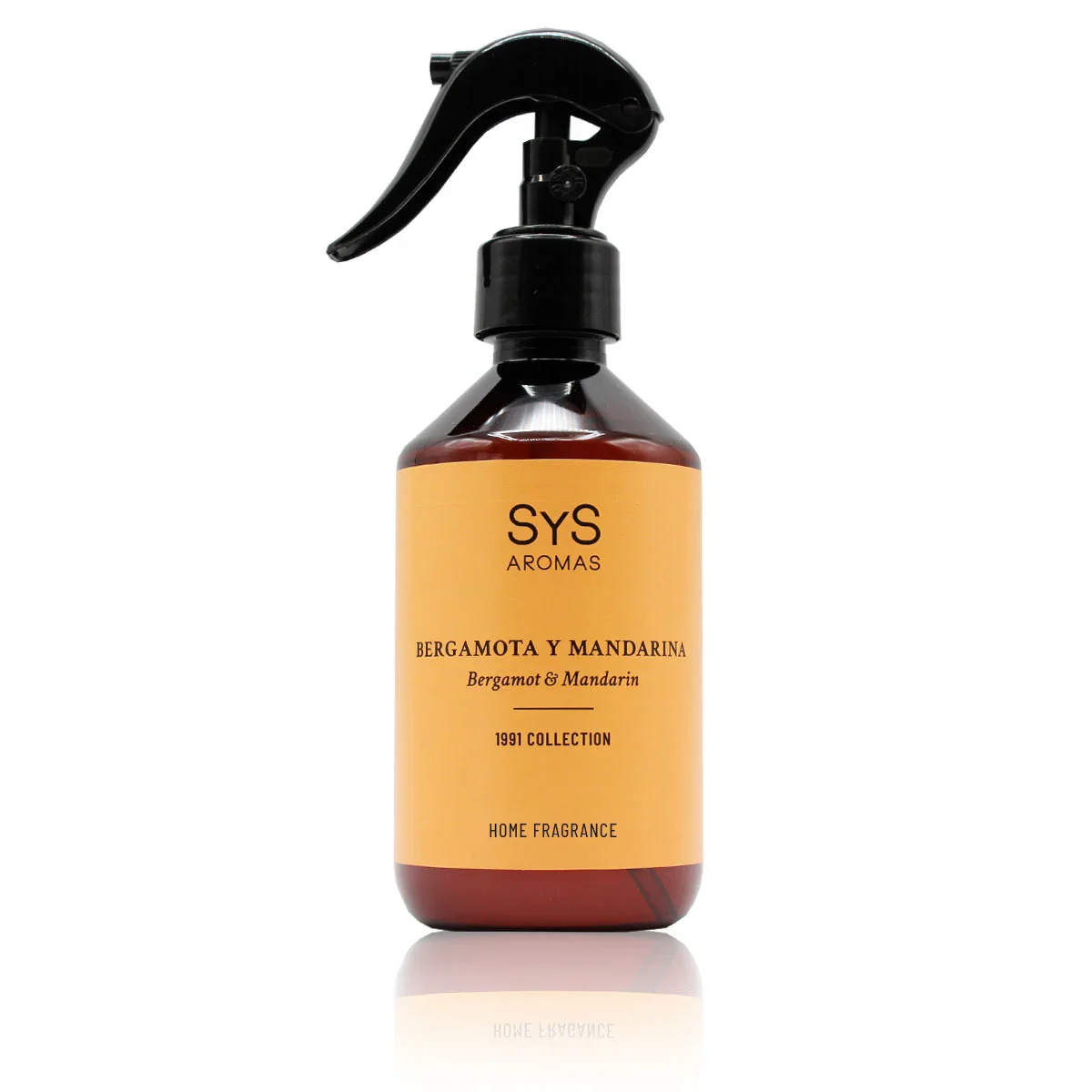 Ambientador Pulverizador Bergamota Y Mandarina | Aroma Cítrico Y Fresco | Fragancia Energética Y Revitalizante Para El H