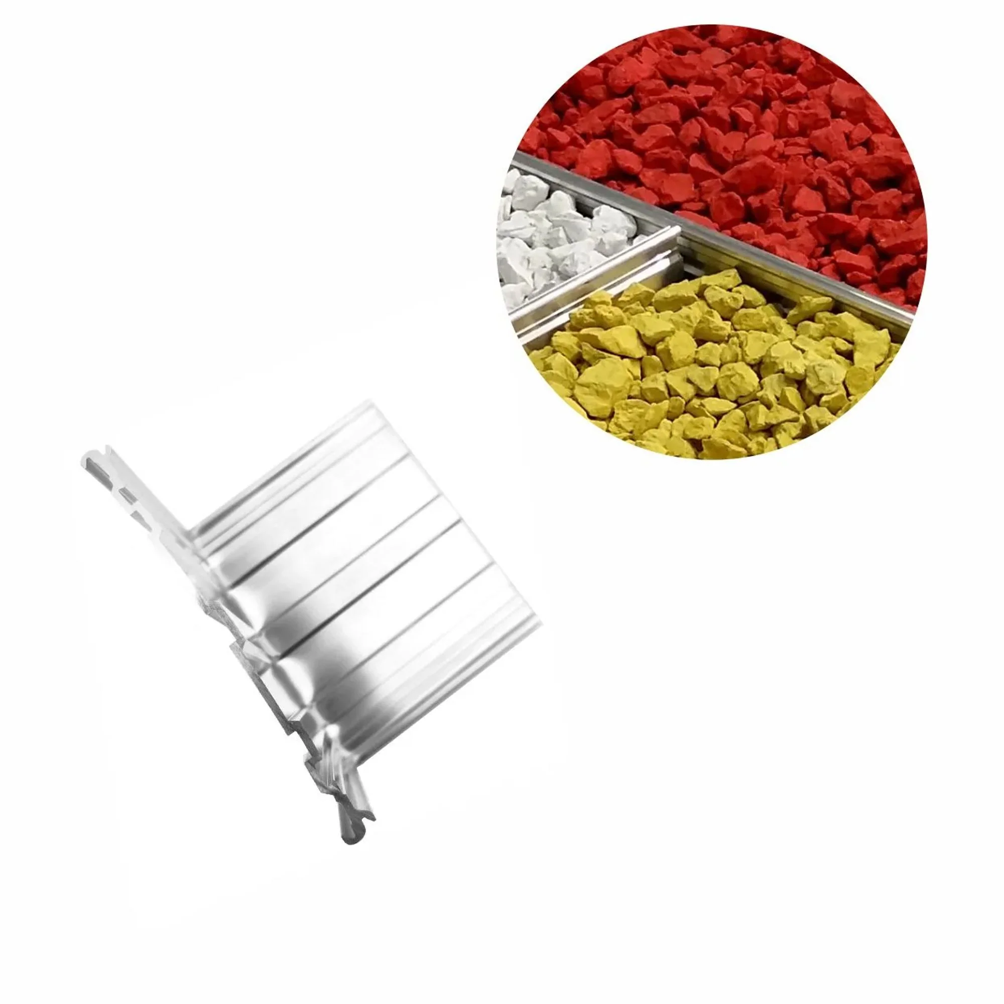 Ángulo De Esquina 270 Grados Para Universo Verde 10 Cm | Bordes De Césped | Bordes De Cama | Bordes De Cama