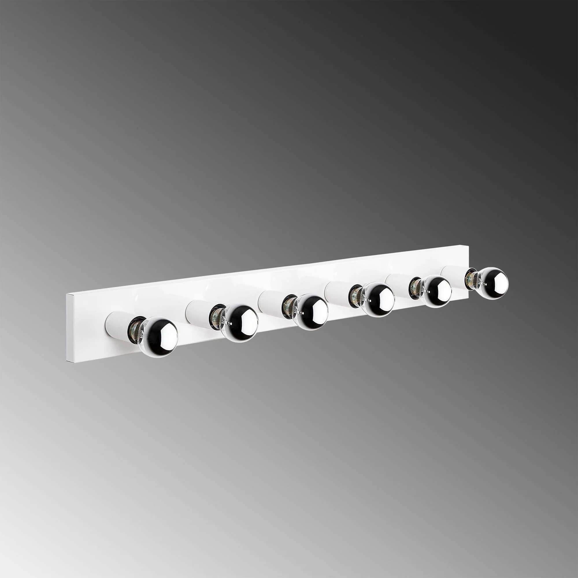 Aplique De Pared, Metal , Blanco, 10x10x91, Casquillo 6 X E27 Max 40 W - Image 3
