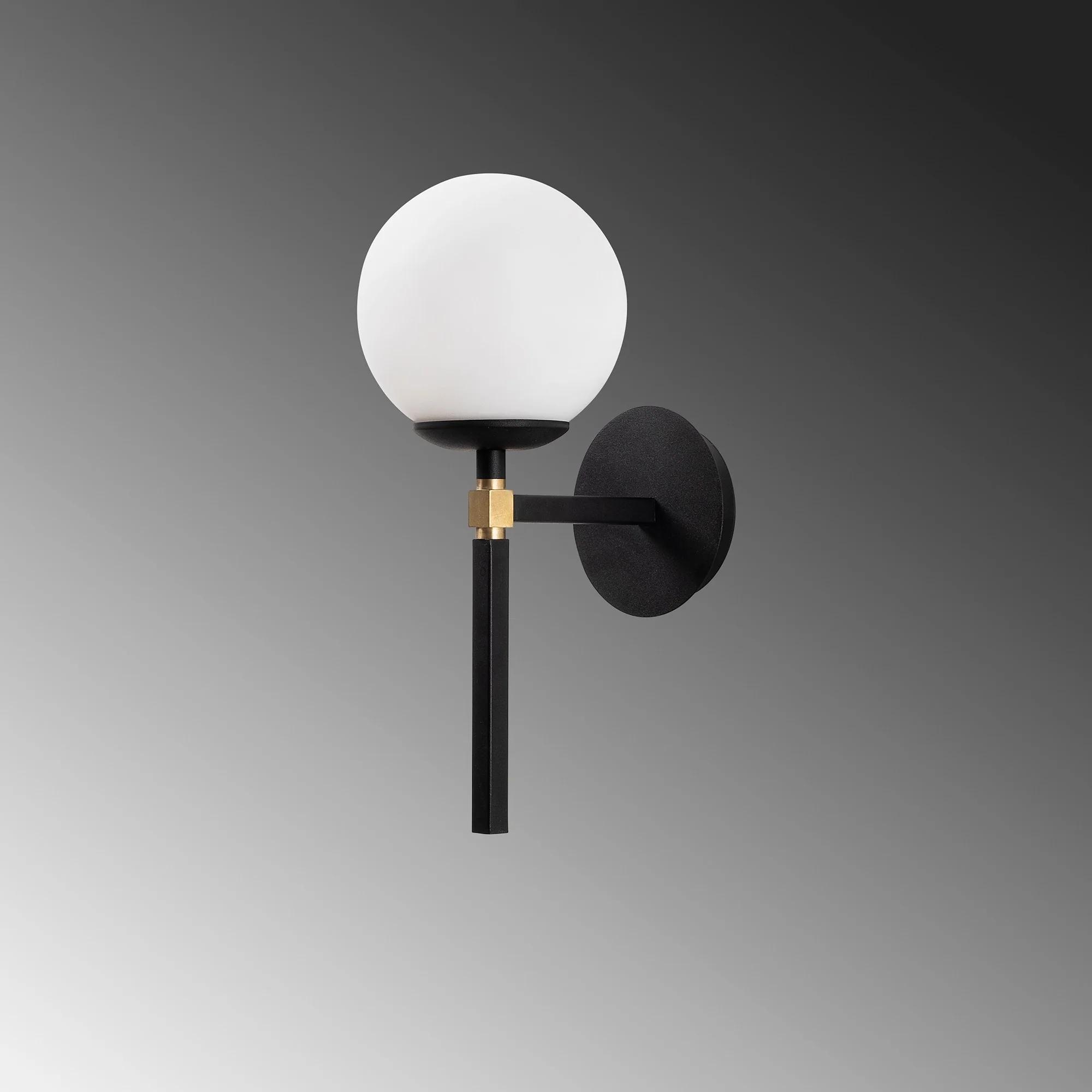 Aplique De Pared, Metal , Negro
blanco, 15x20x37, Casquillo E 27 Max 40 W - Image 4