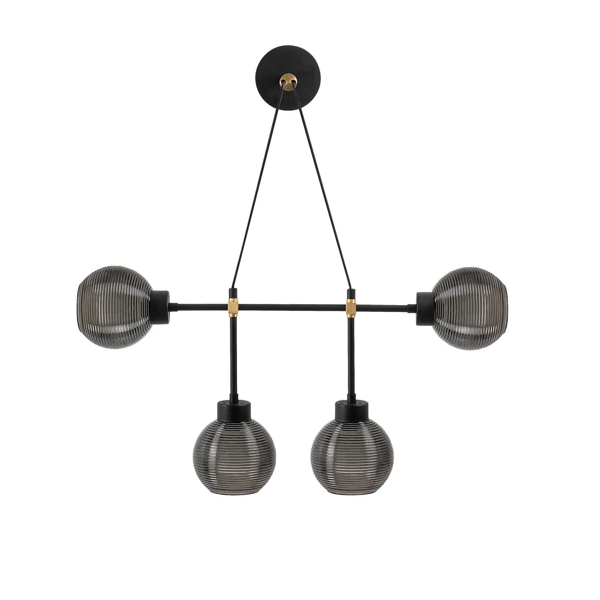 Aplique De Pared, Metal , Negro
humo, 78x15x65, Casquillo E 27 Max 40 W - Image 3