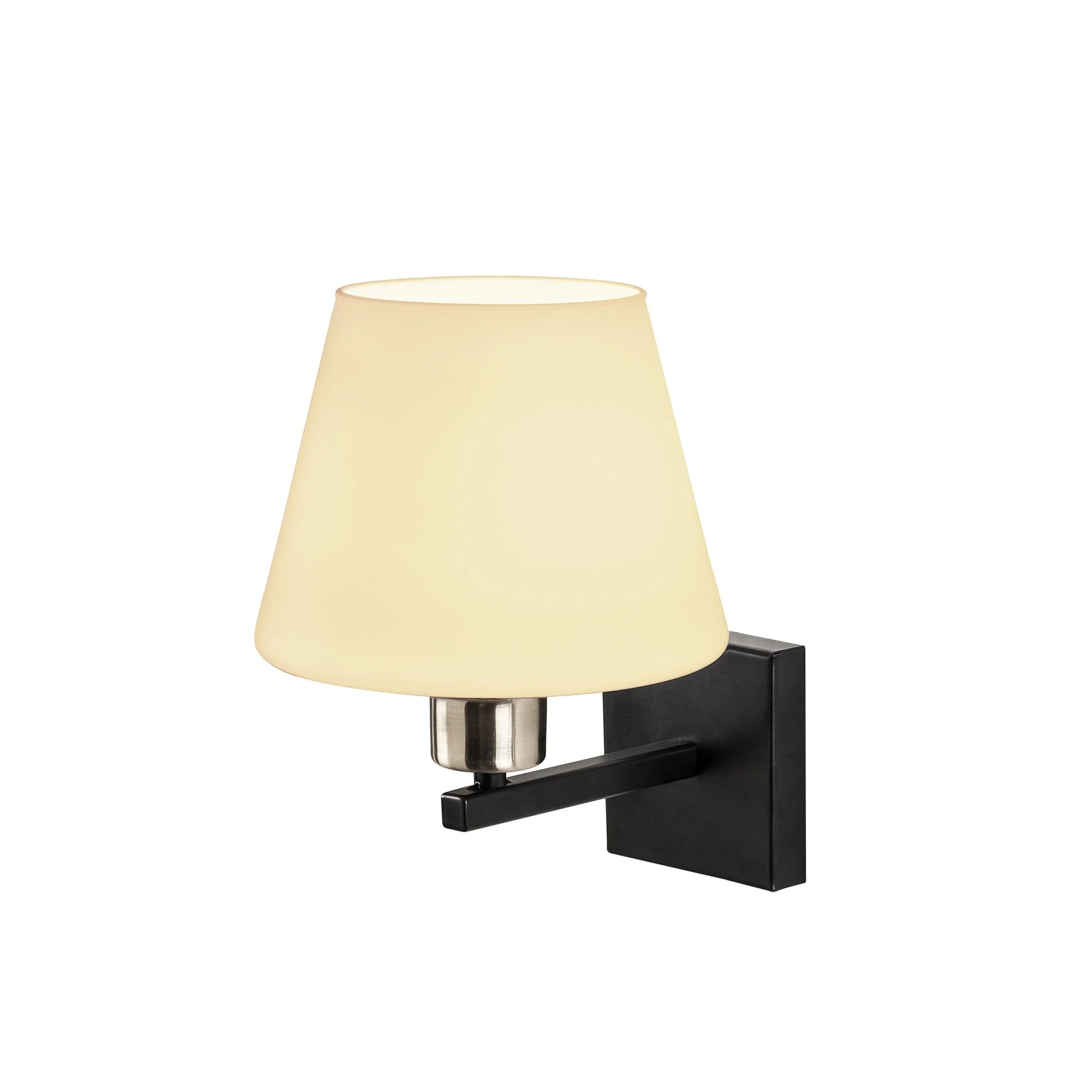 Aplique De Pared, Metal , Negro
nickel
blanco, 22x25x25, Casquillo E 27 Max 40 W - Image 3