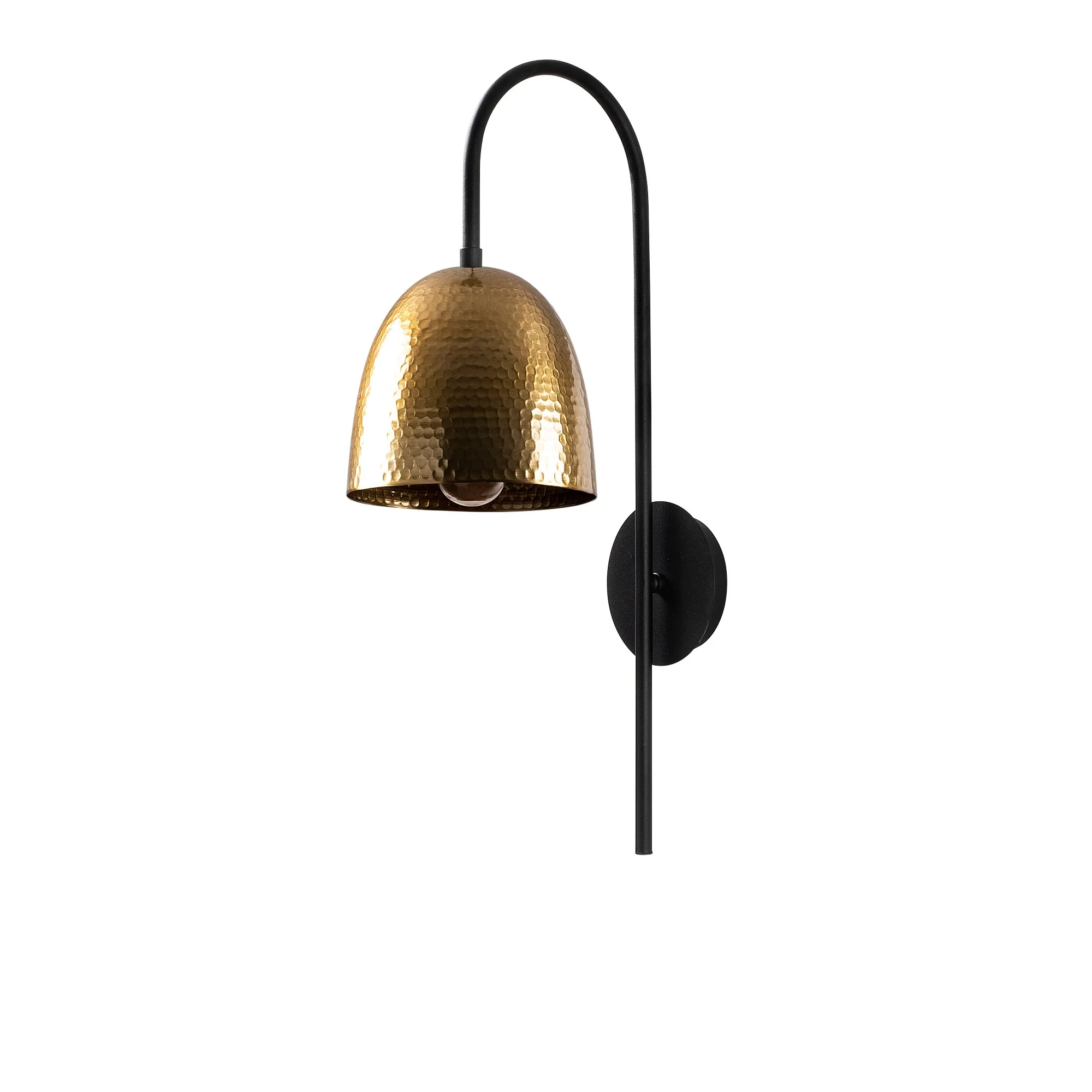 Aplique De Pared, Metal , Negro
vintage, 16x24x57, Casquillo E 27 Max 40 W