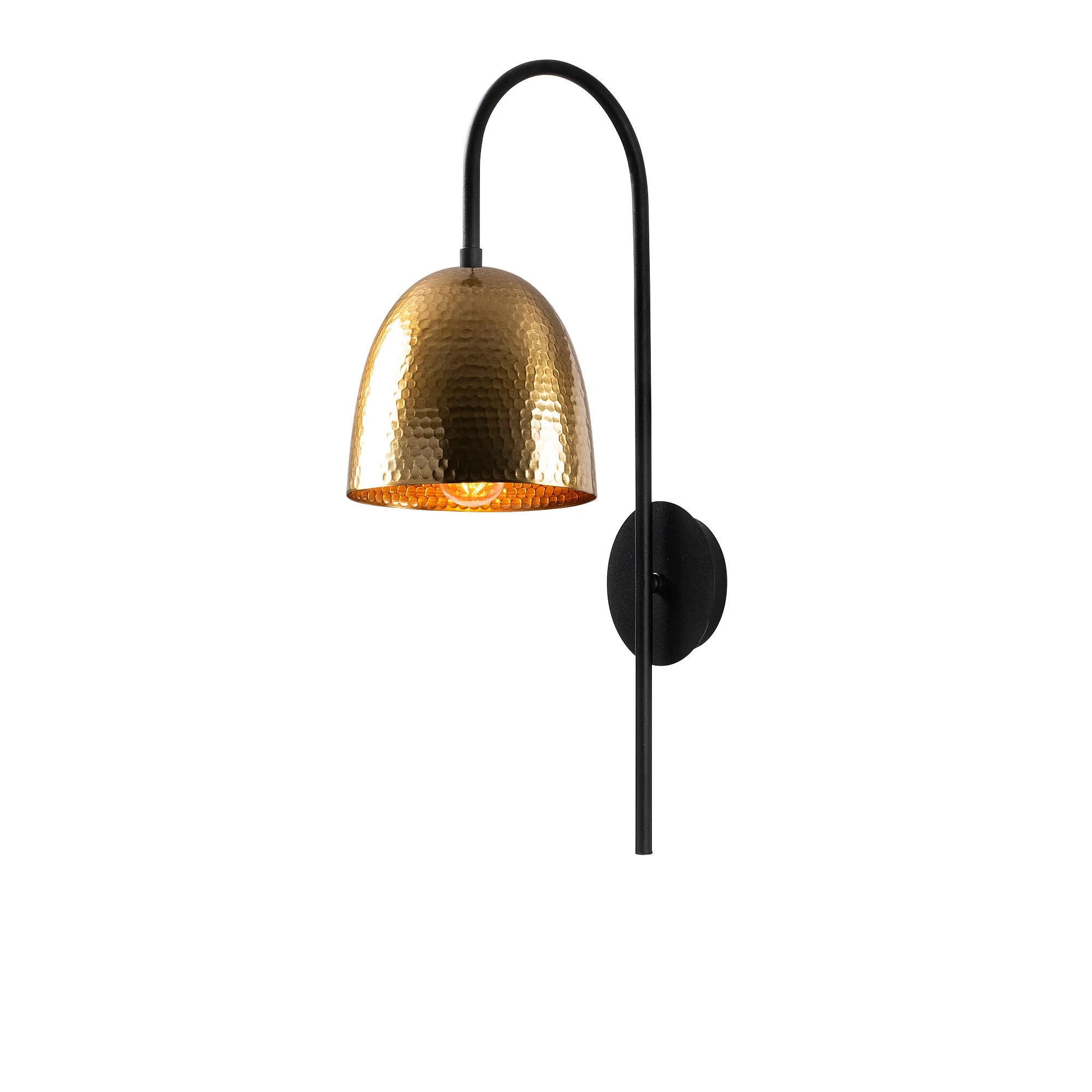 Aplique De Pared, Metal , Negro
vintage, 16x24x57, Casquillo E 27 Max 40 W - Image 3