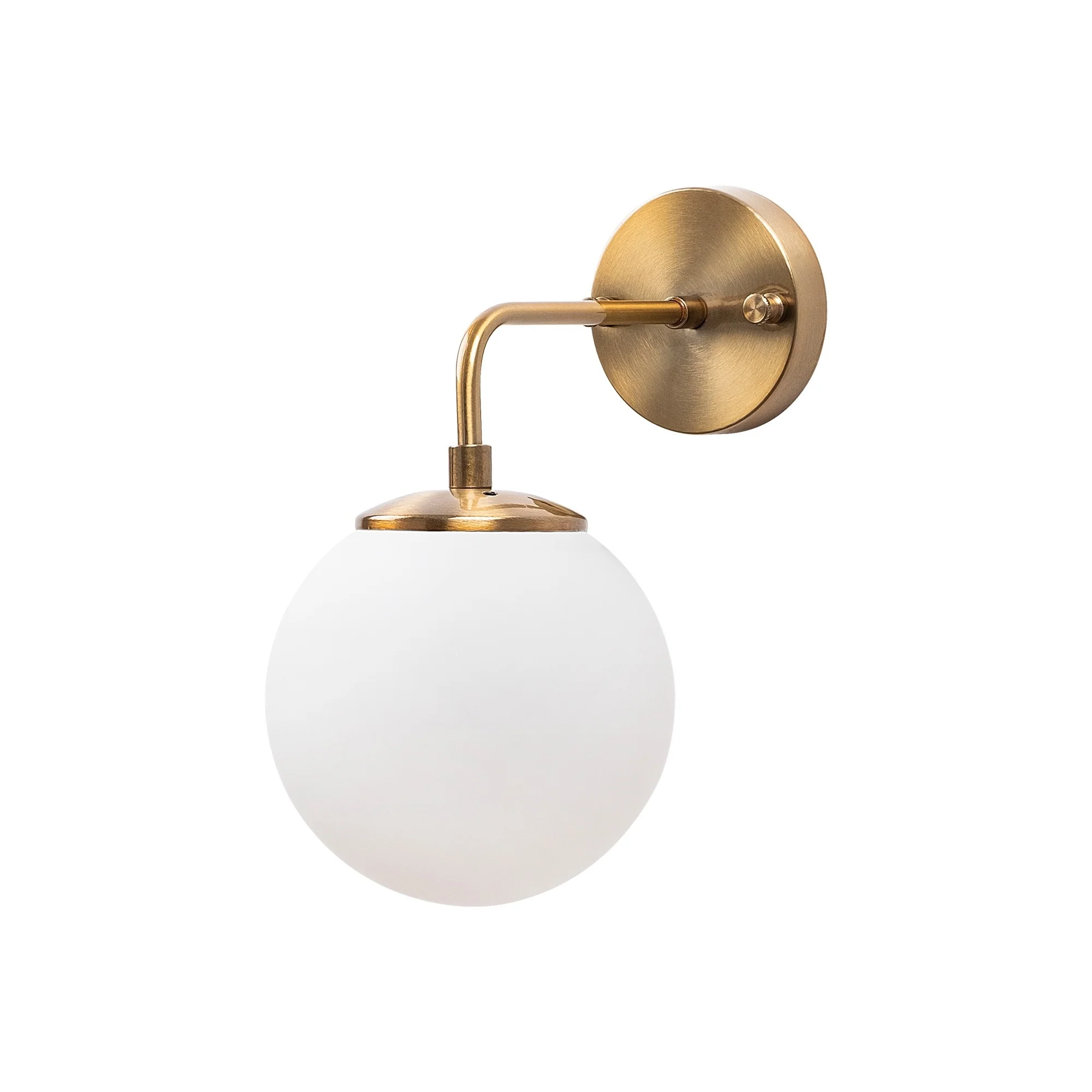 Aplique De Pared Pantalla Blanca, Metal , Vintage, 15x27x25, Casquillo E14 Max 40 W
