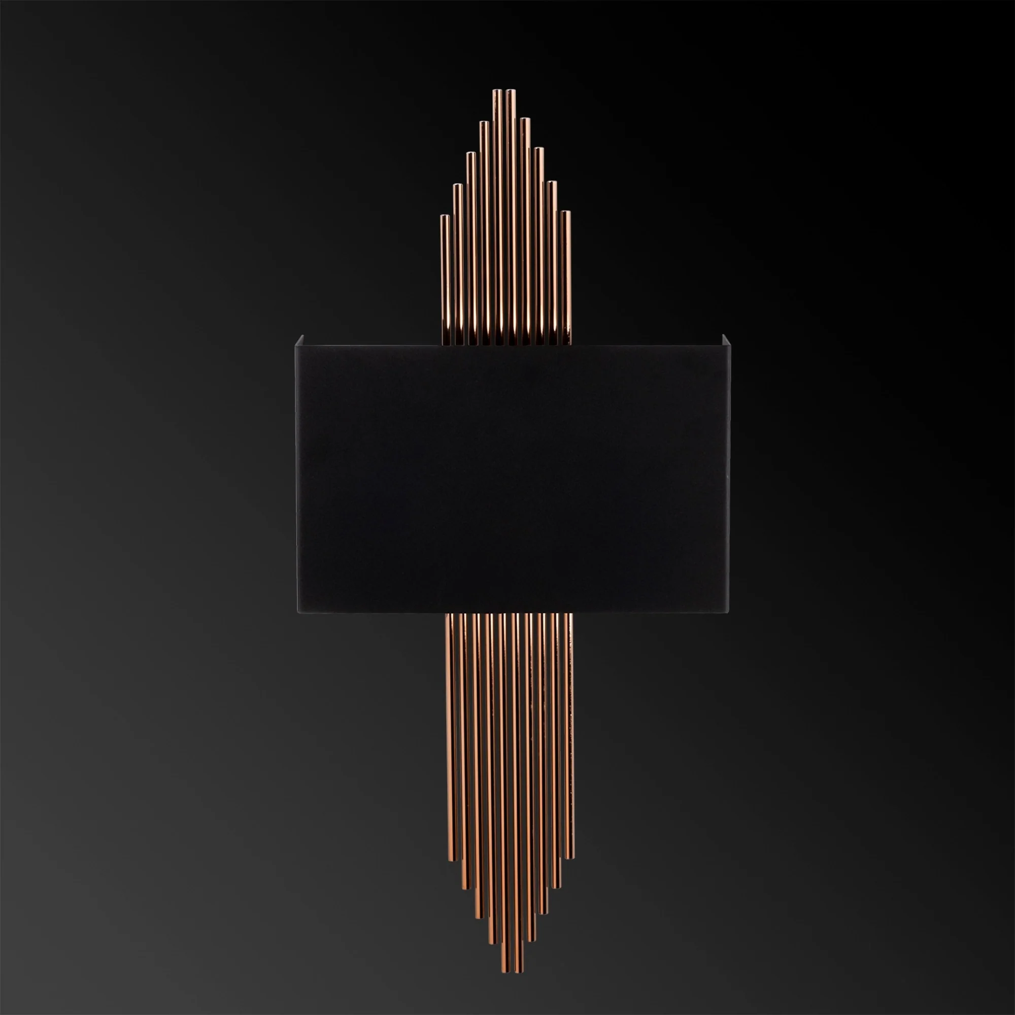 Aplique De Pared Recto, Metal , Negro

cobre, 75x10x22, Casquillo E 27 Max 40 W - Image 4