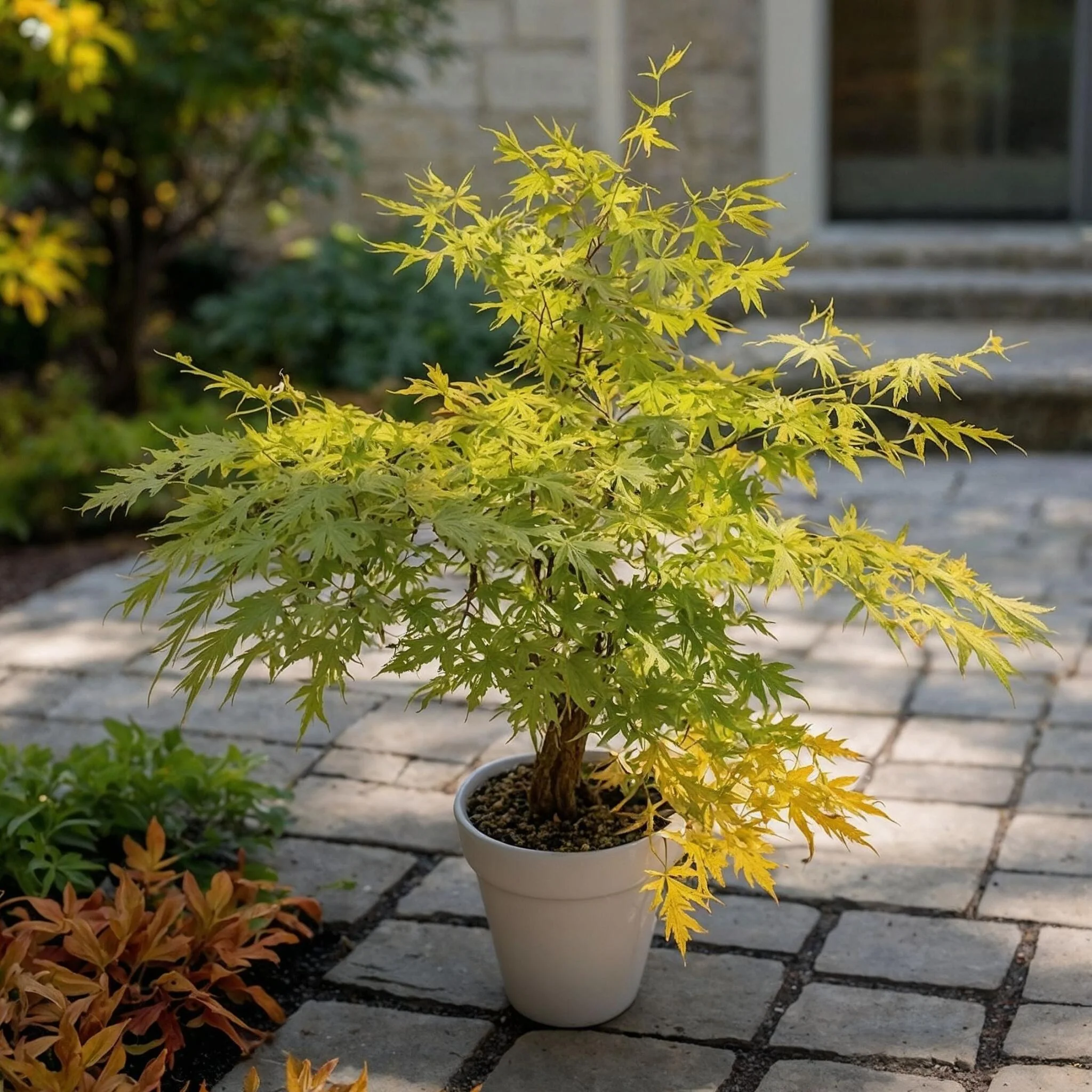 Arce Japonés - Acer Palmatum 'orange Lace' - Altura 60-70cm - ⌀19cm - Image 2