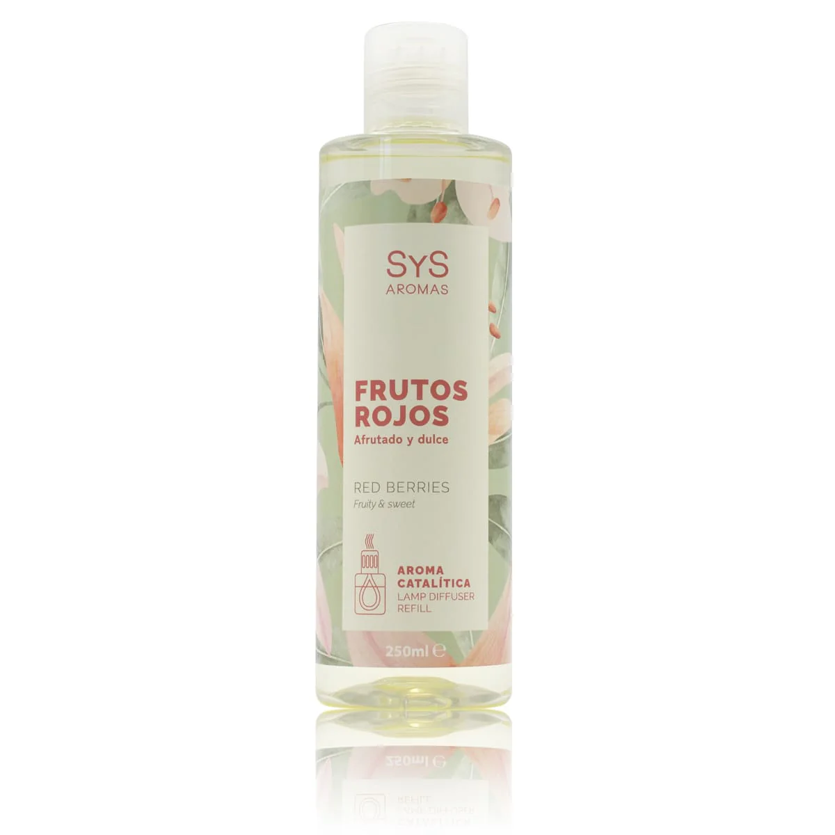 Aroma Lámpara Catalítica Frutos Rojos 250 ml | Fragancia Dulce y Afrutada | Eliminación de Olores | Ambiente Duradero