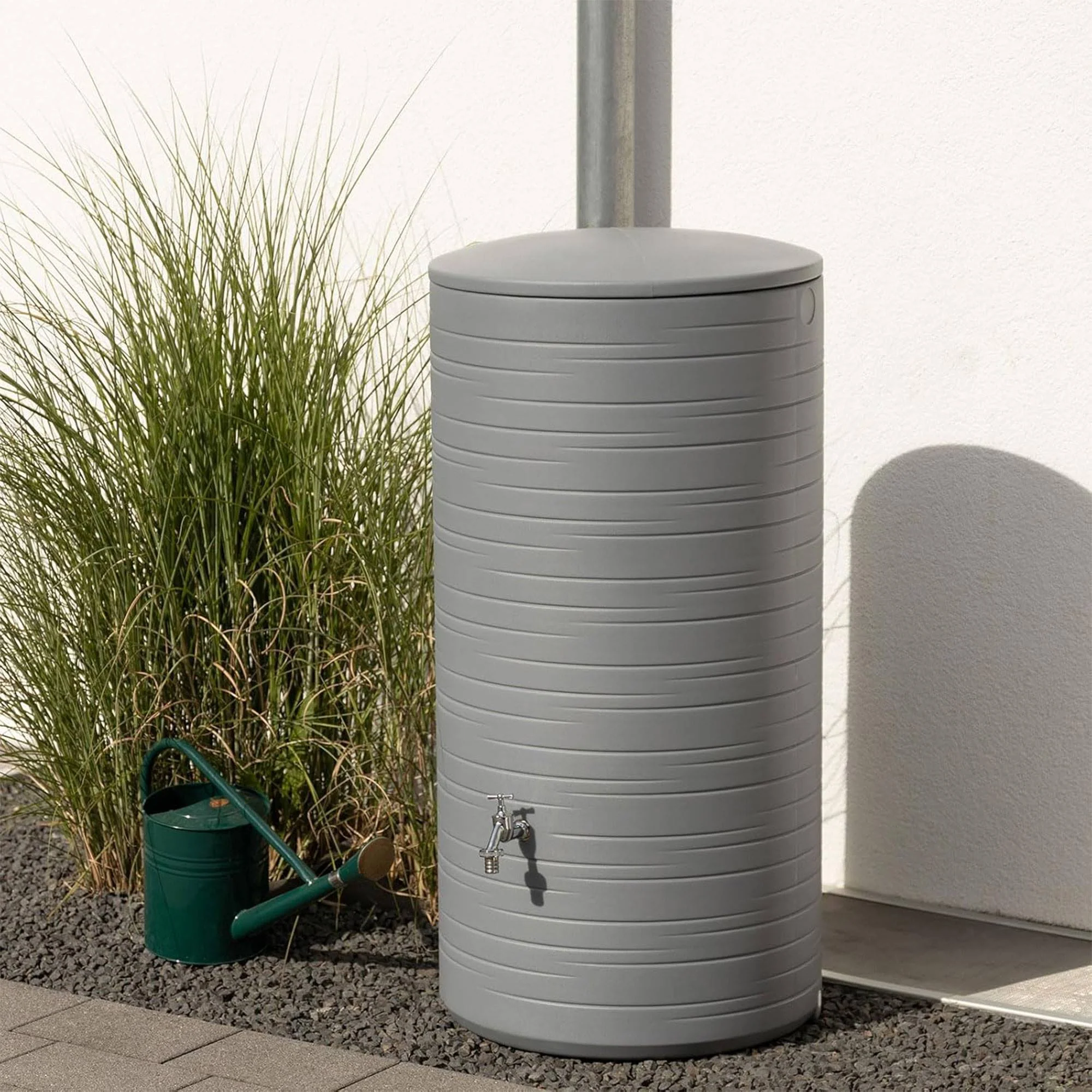 Bidón De Agua De Lluvia Novara 280l Color Gris - Image 2