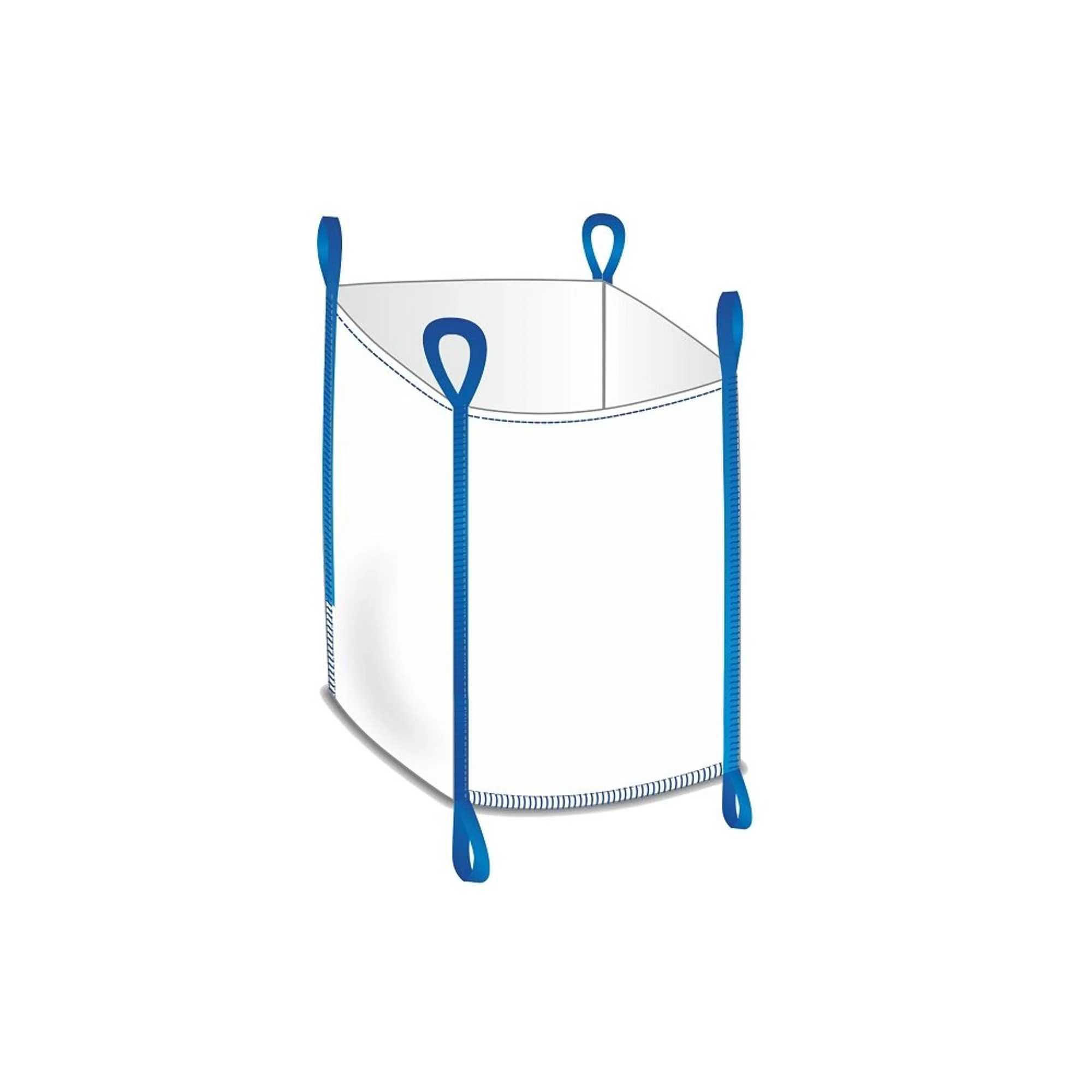 Big Bag 1000 Kg, Abierto, 90 X 90 X 90 Cm, Con Asas