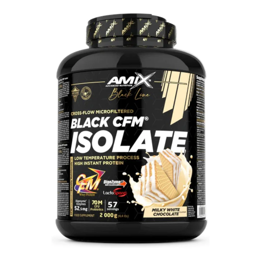 Black Cfm Isolate 2 Kg Milky White Chocolate