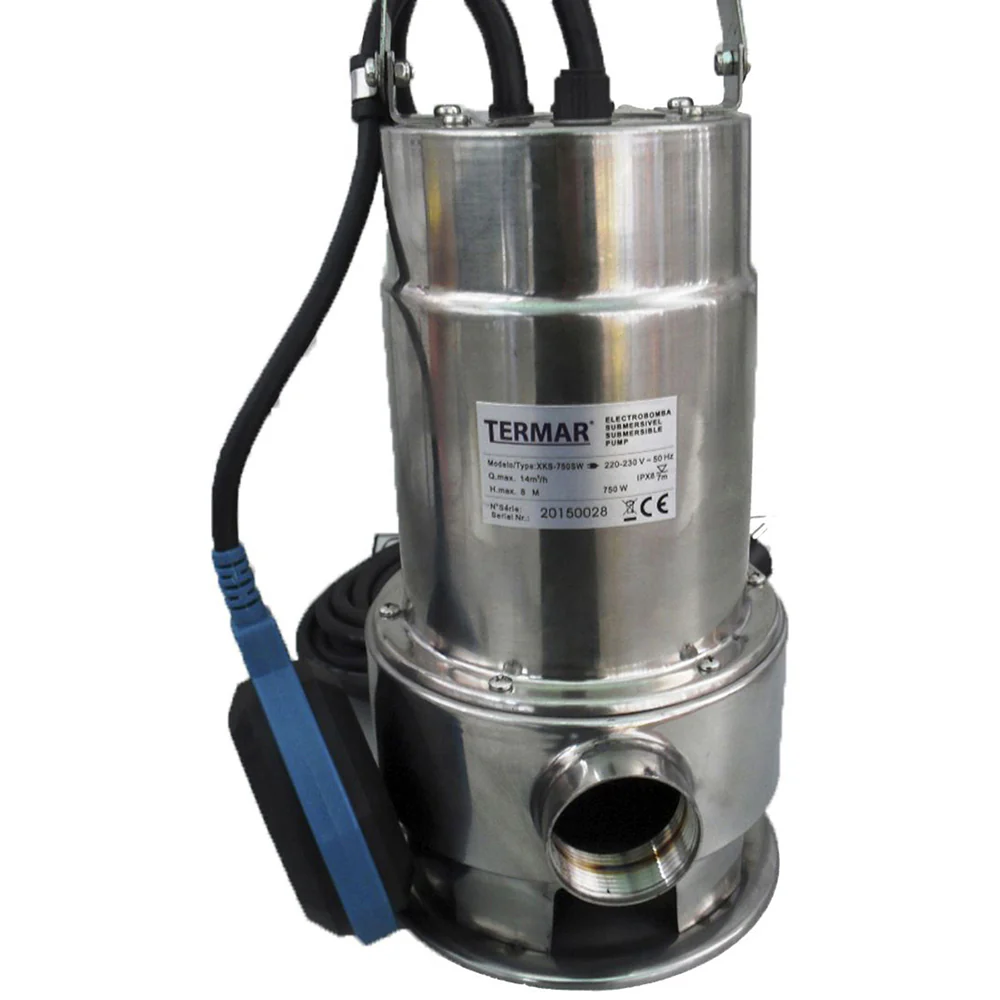 Bomba Termar Sumergible Aguas Sucias Xks-750sw