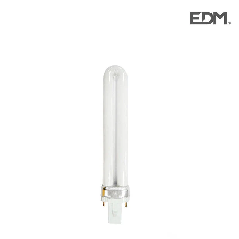Bombilla Fluorescente Pl 9w Luz Actinica 16,5cm (recambio Para 06032) Edm