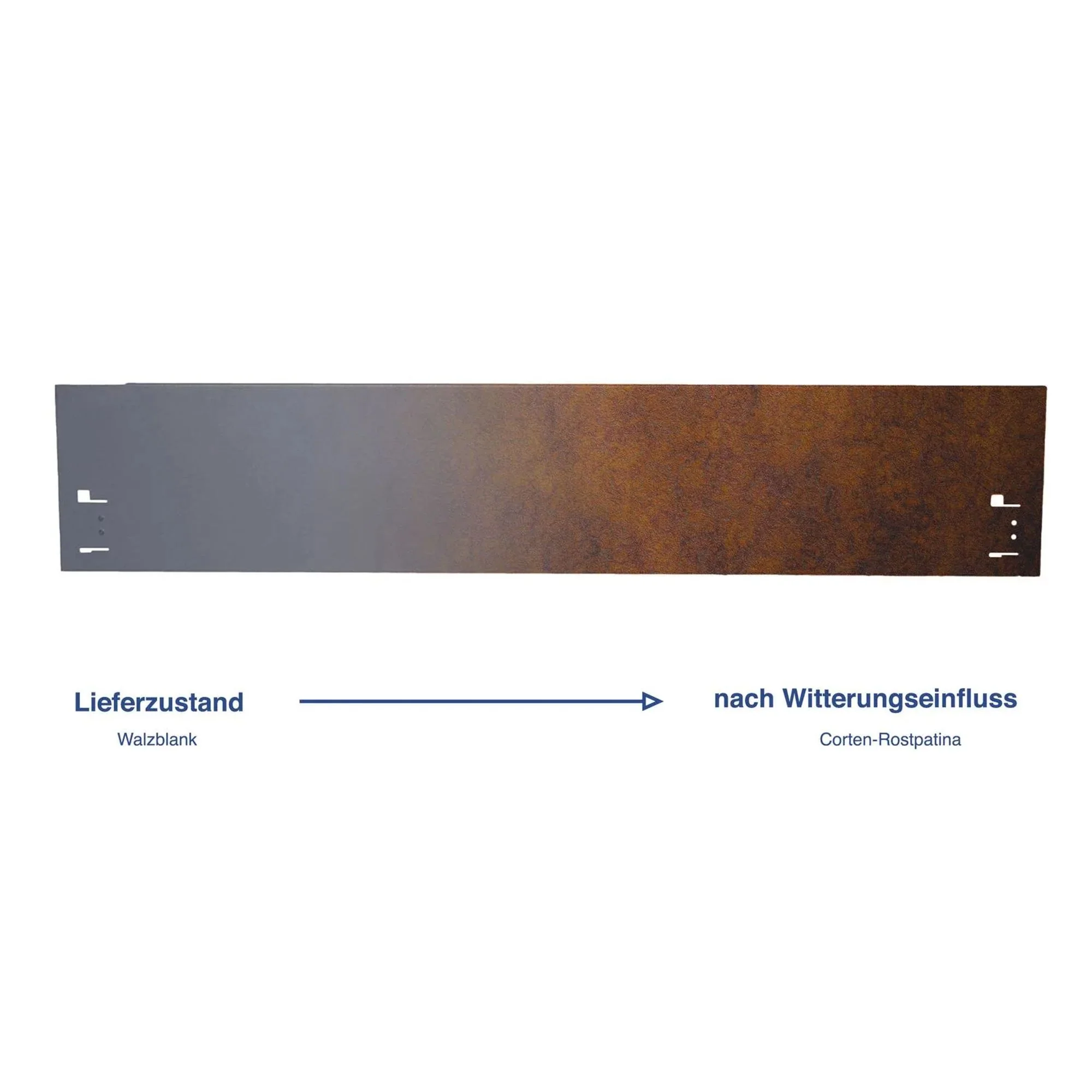 Borde Césped Corten 120 Cm - Image 2