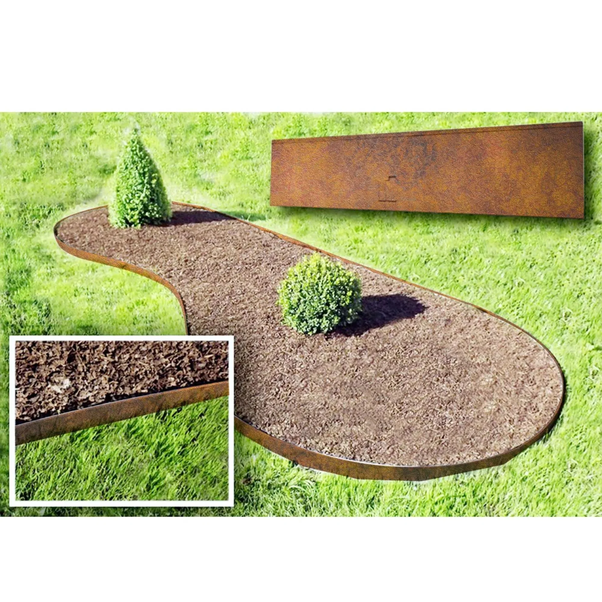 Borde Césped Corten 120 Cm - Image 3