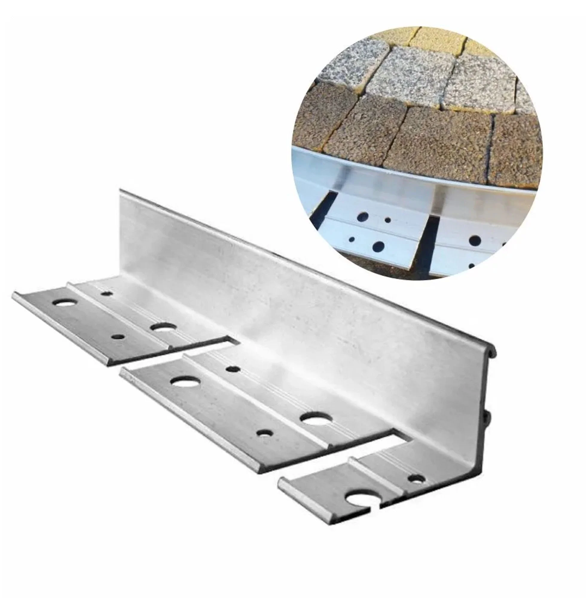 Bordes De Césped De Aluminio Ultra Resistentes 38mm X 100cm