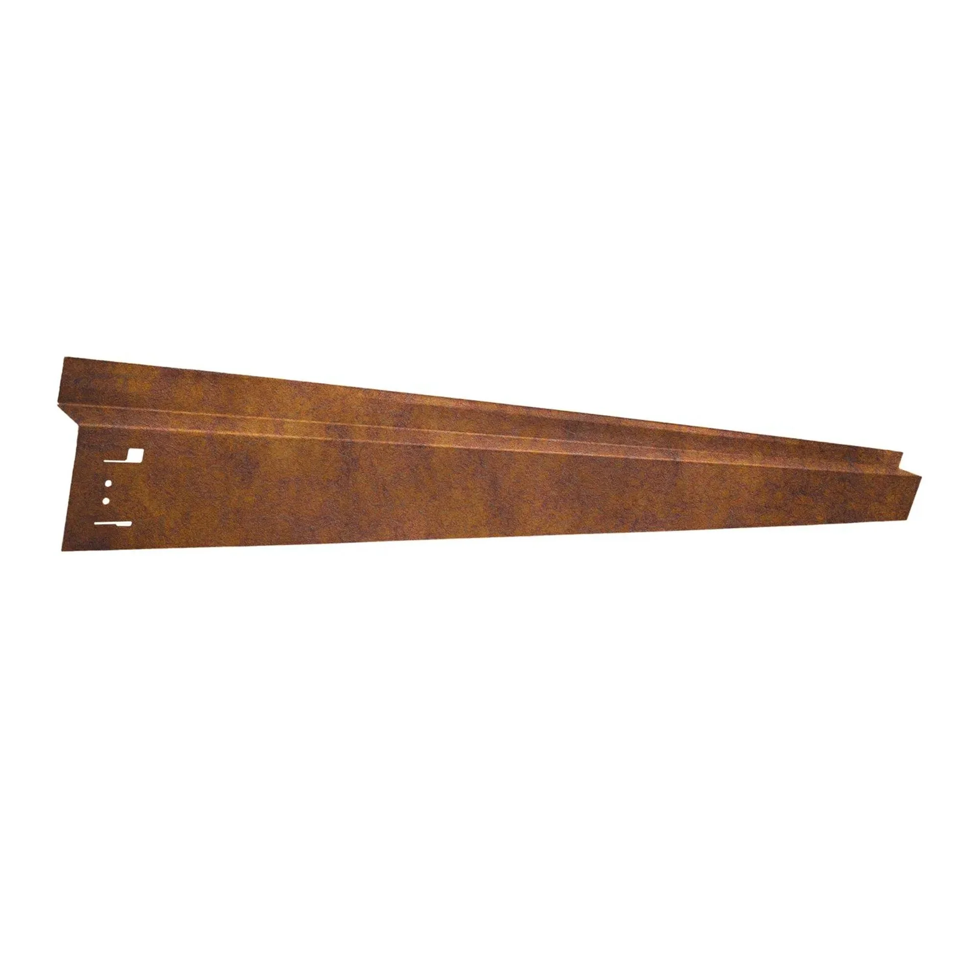 Borduras Jardin Con Paso De Rueda Acero Corten, Garden Bordas - 70 X 9,5 Cm