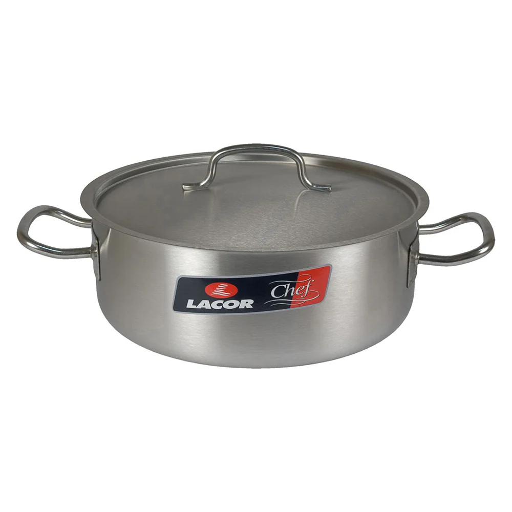 Cacerola De Acero Inoxidable - 45 Cm - 27 L