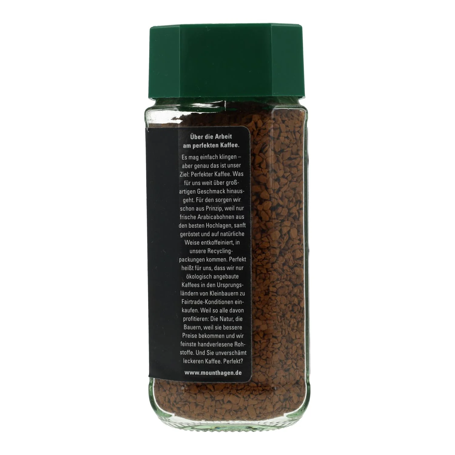 Café Comercio Justo  Liofilizado Arabica BIO Mount Hagen 100g - Image 2