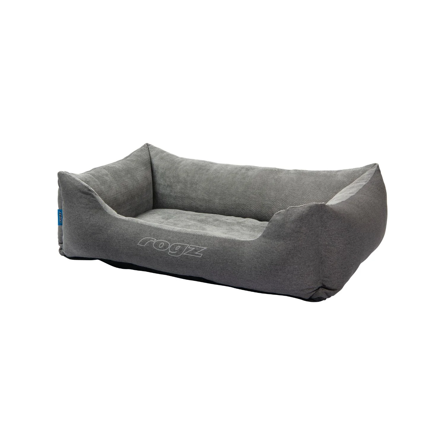 Cama Para Perro Rogz Durban 90x59x29cm Denim Gris Talla L (21-40kg)