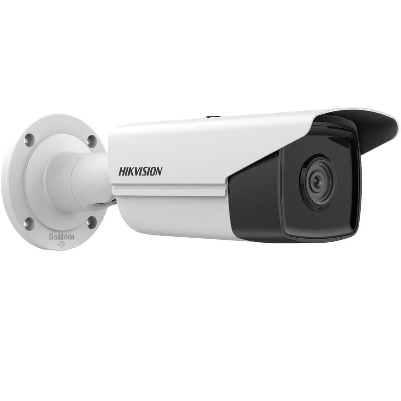 Cámara Ip Hikvision Ds-2cd2t43g2-4i(2.8mm) 4mpix, 2688x1520 A 25sn / S, Obj. 2,8 Mm (100 °), Poe, Ircut, Microsd, Exterior (ip67