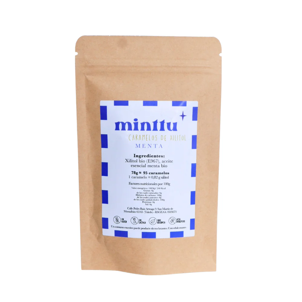 Caramelos 100% De Xilitol Menta 78g
