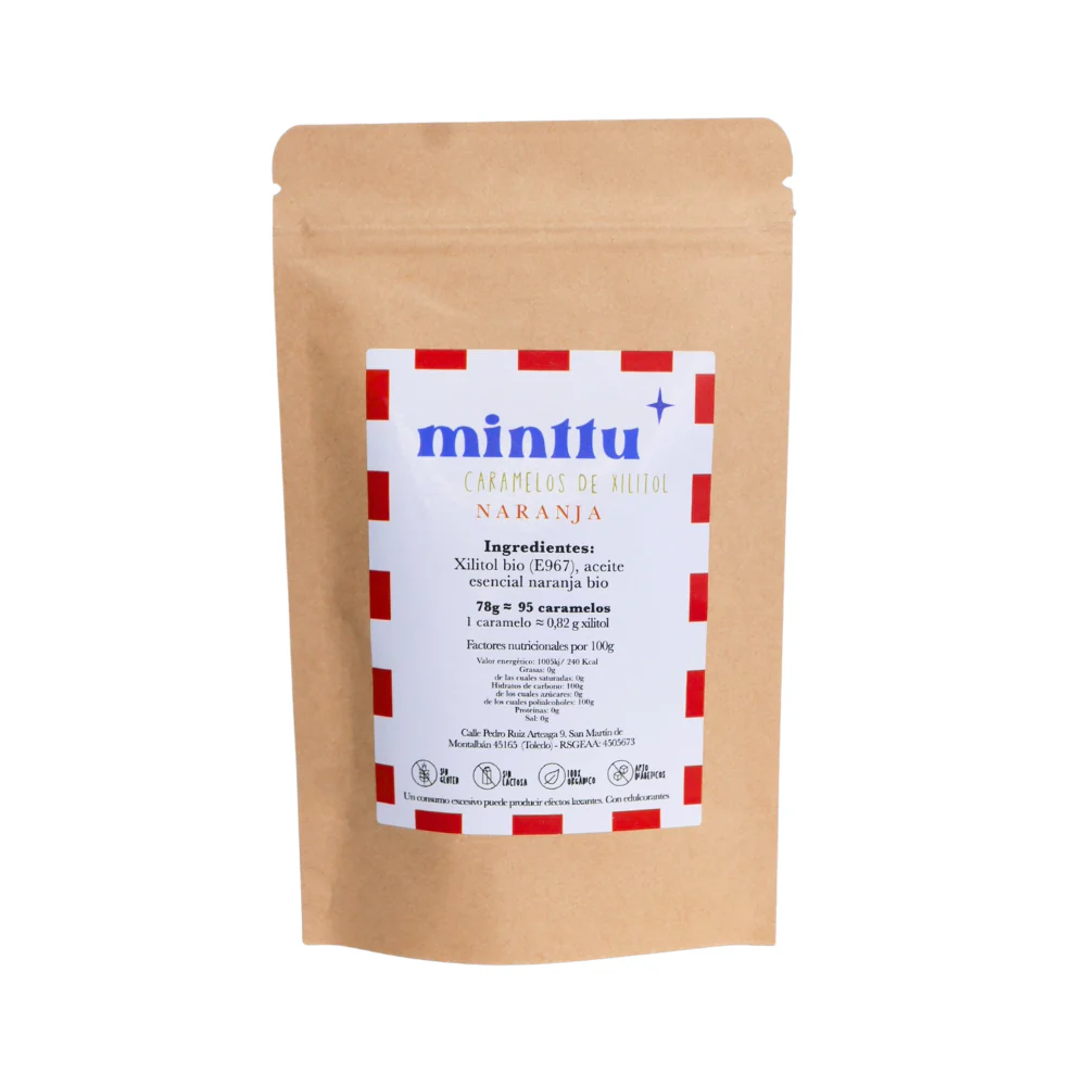 Caramelos 100% De Xilitol Naranja 78g - Image 2