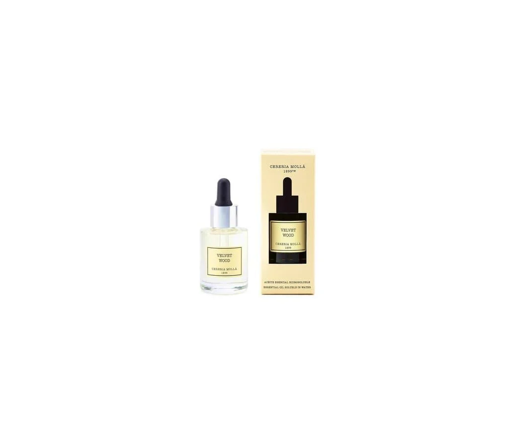 Cerería Mollá 1899 Bruma De Hogar (aceite Esencial) Velvet Wood 30ml