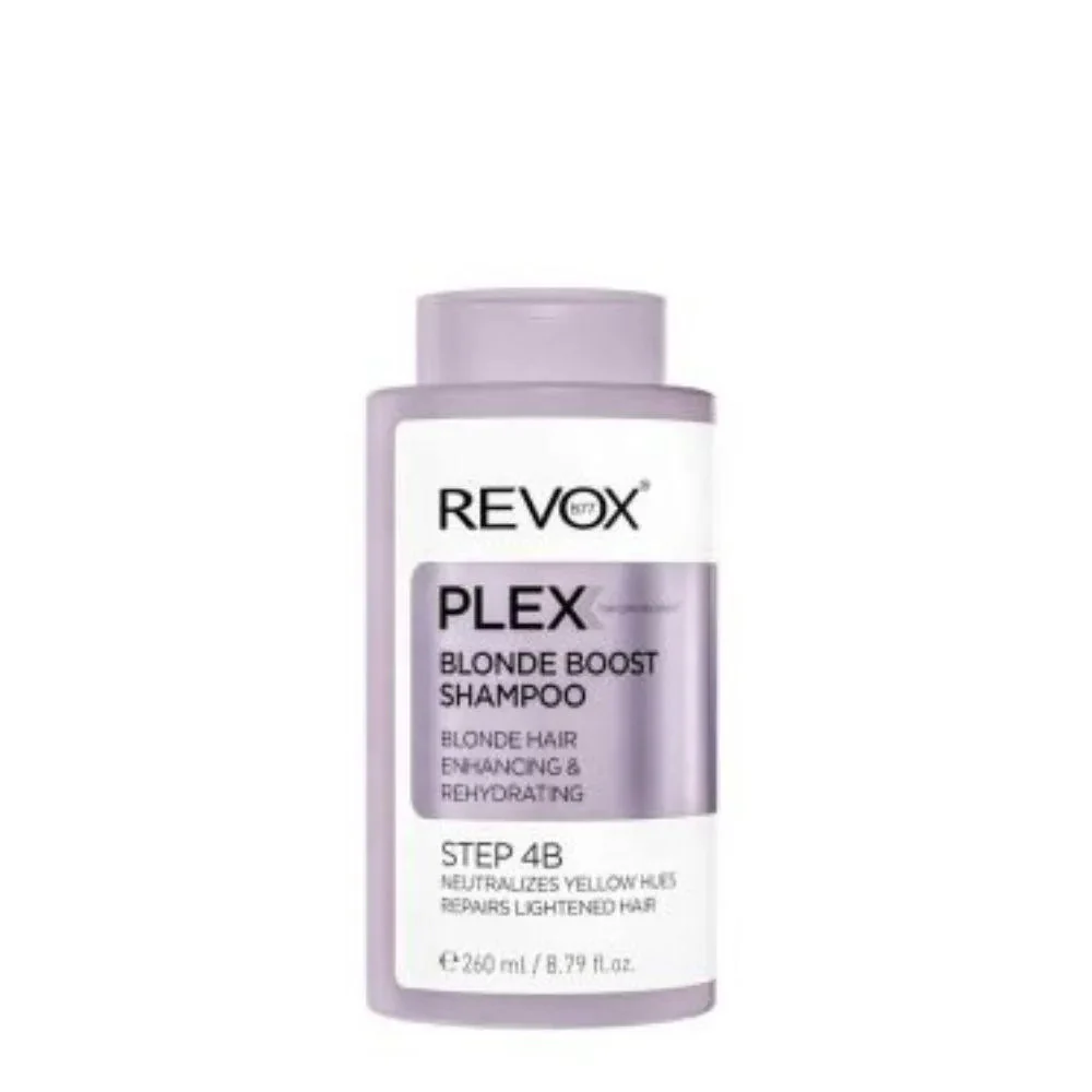 Champú Matizador Plex Step 4b Blonde Boost Revox 260ml