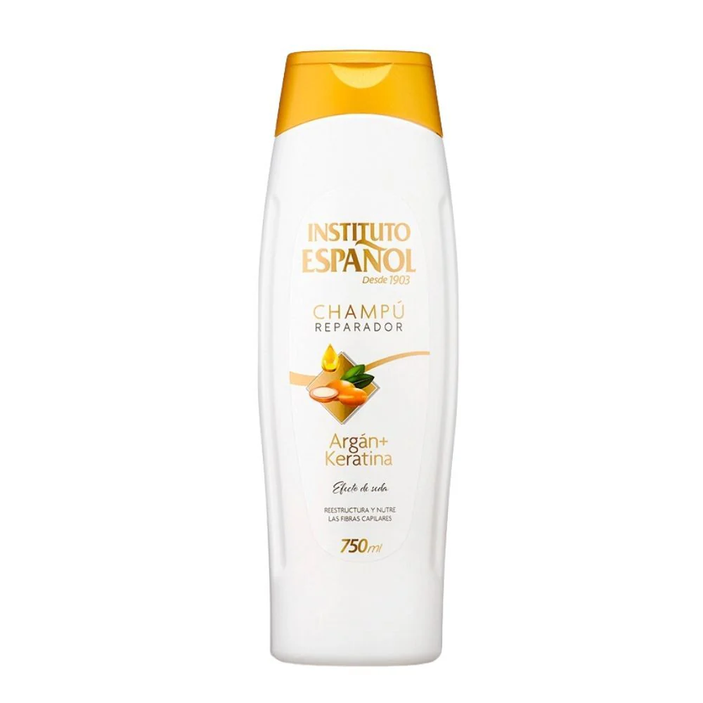Champú Reparador Argán Y Keratina Instituto Español 750ml