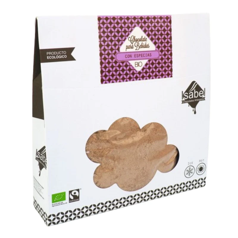Chocolate Bio para preparar bebidas (calientes y frías) con especias