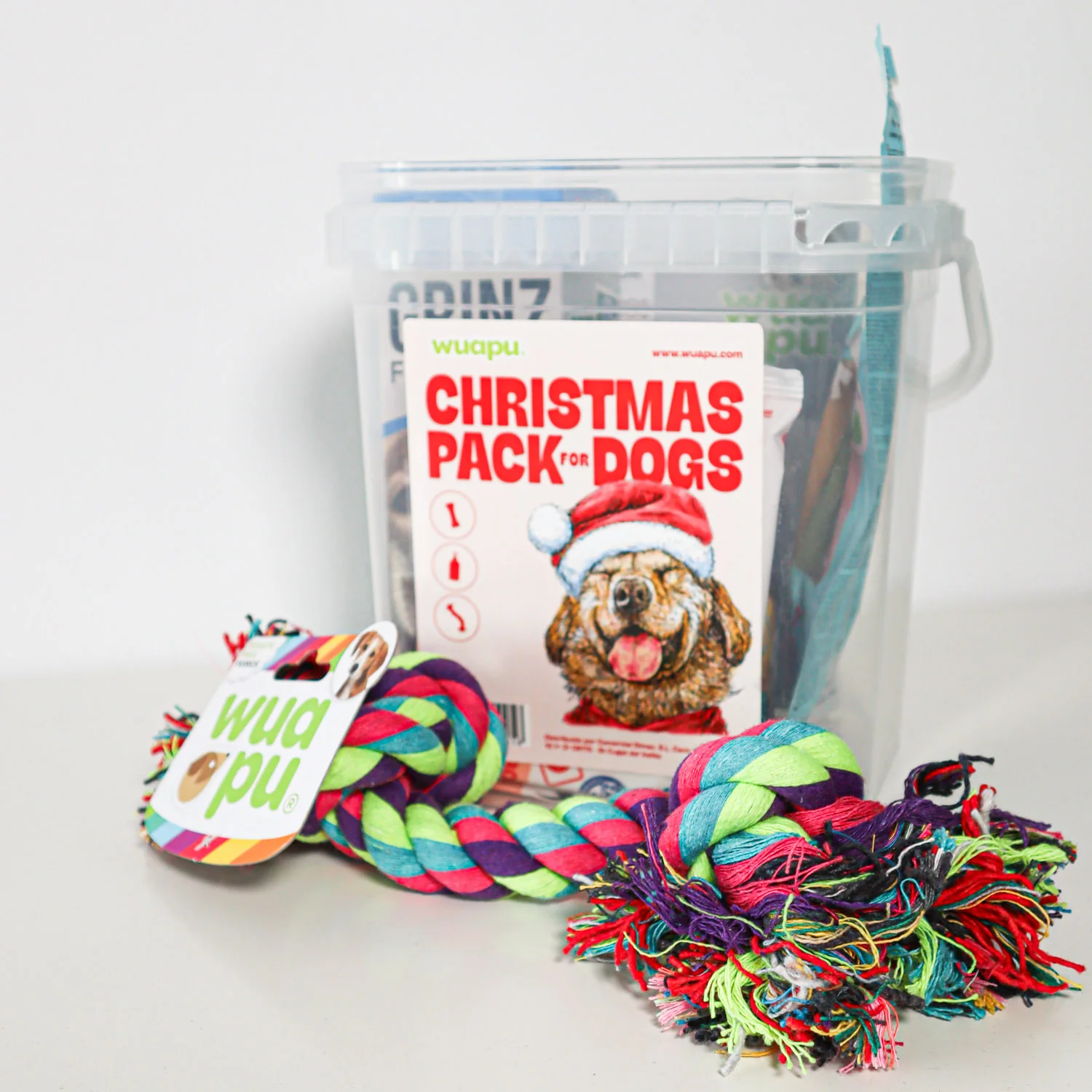 Christmas Pack Para Perro De Wuapu Con Snacks, Juguetes Y Alimento Húmedo - Image 2