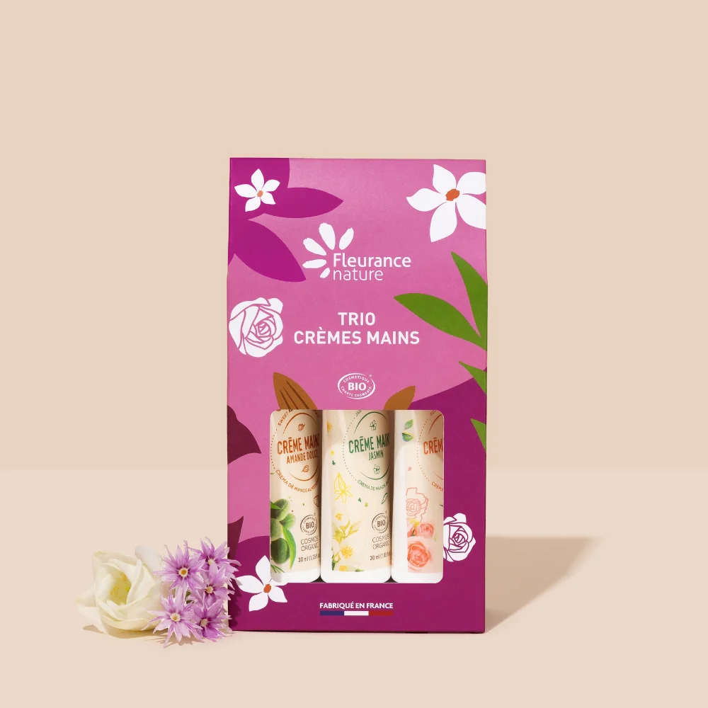 Cofre Trío Cremas De Manos 30ml Almendra, Rosa Y Jazmín - Día de la Madre