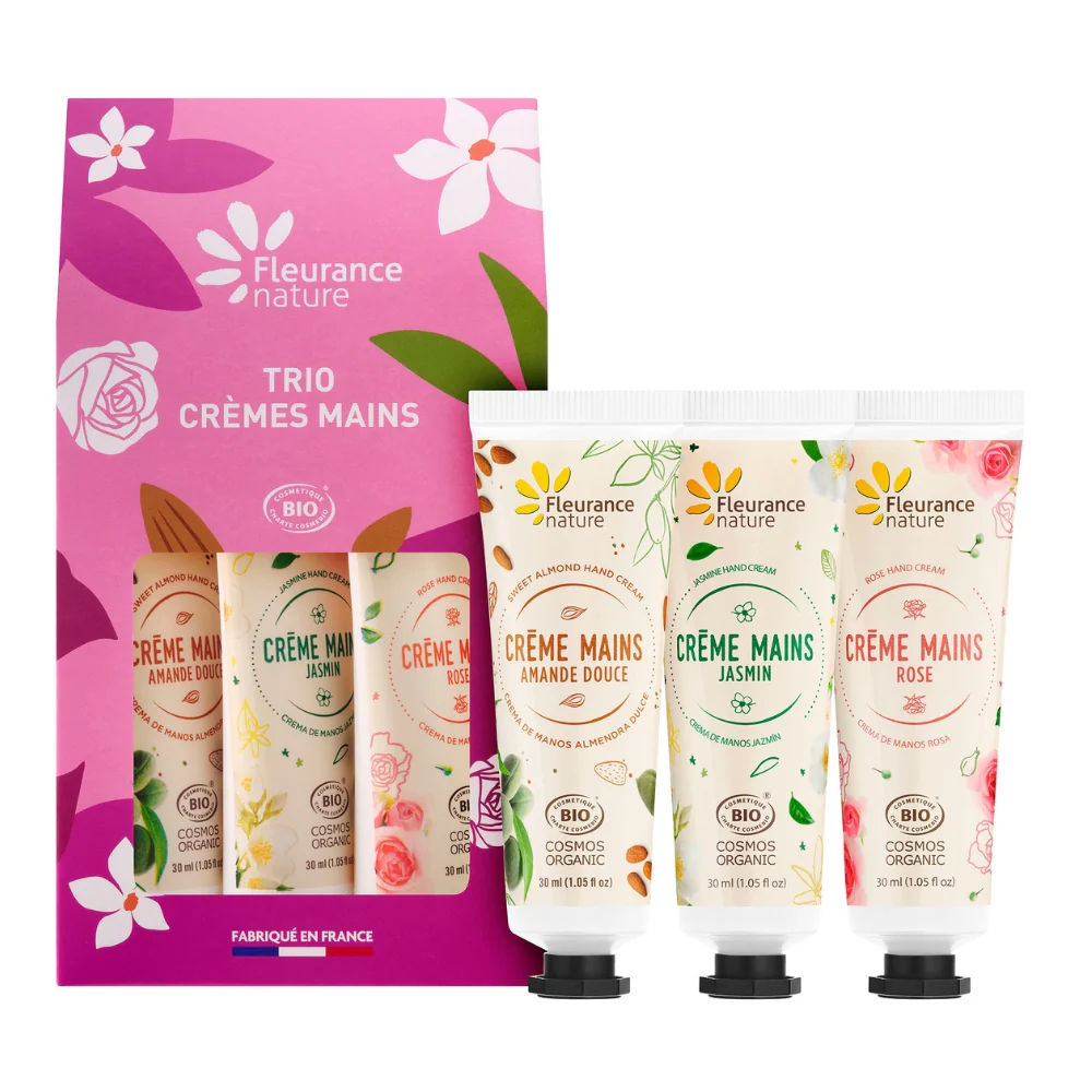 Cofre Trío Cremas De Manos 30ml Almendra, Rosa Y Jazmín - Día de la Madre - Image 2