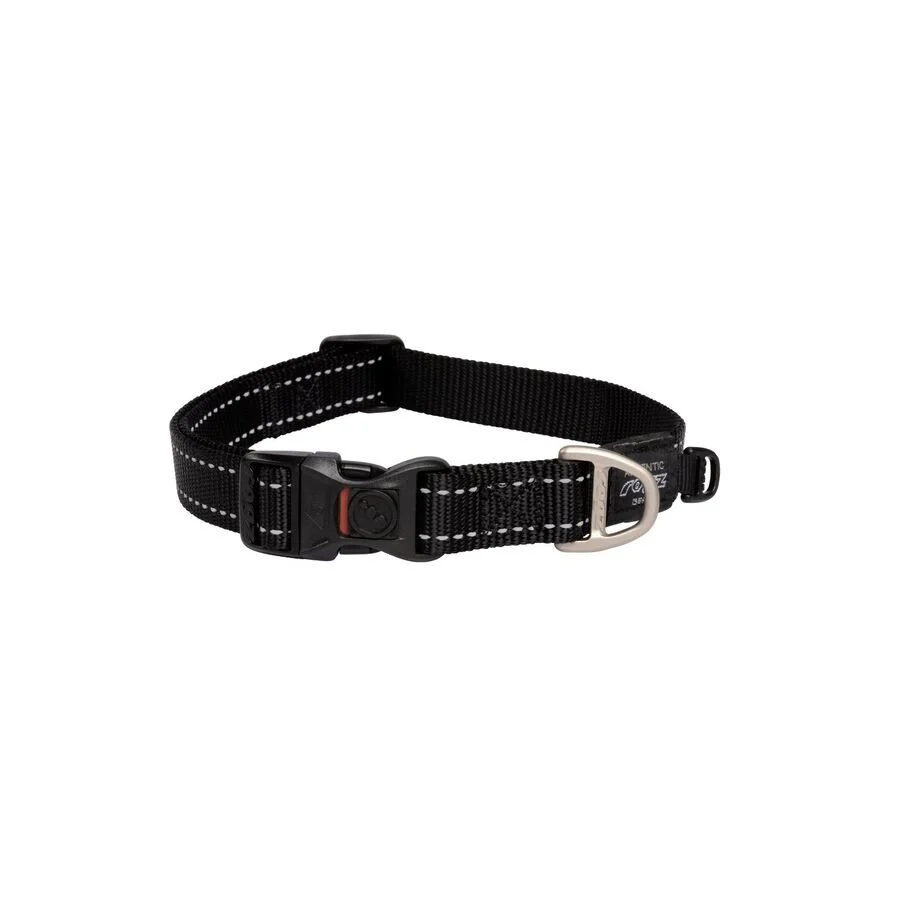Collar Para Perro, Modelo Classic De Rogz Color Negro. Talla L (21-40kg)