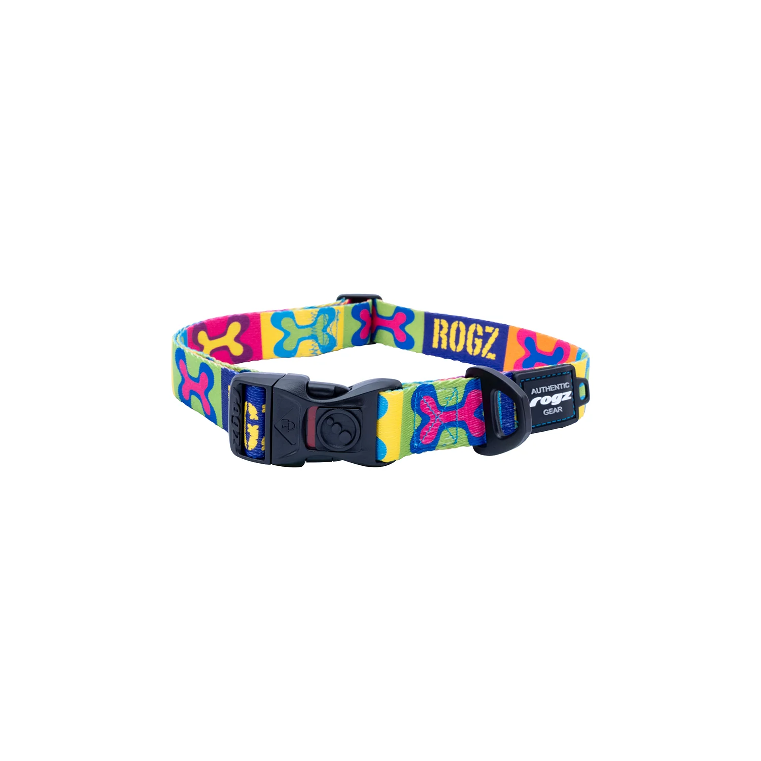 Collar Para Perro, Modelo Fusion De Rogz, Estampado Pop Art. Talla Xl (39-64kg) - Image 4