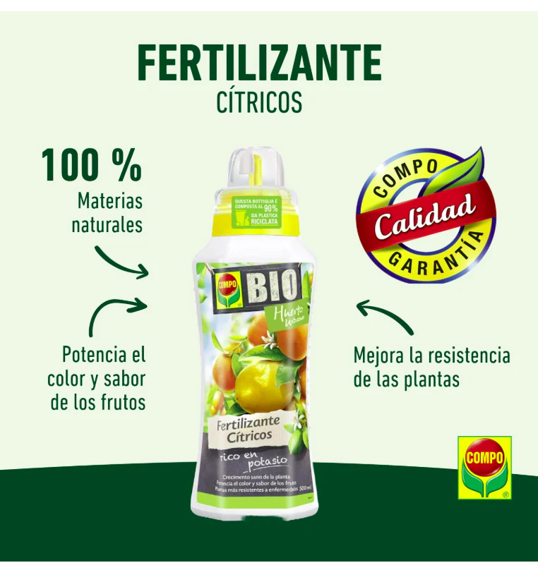 Compo Bio Fertilizante Cítricos 500ml - Image 4