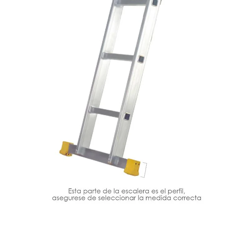 Contera Larguero Escalera 2 Y 3 Tramos /  Escalera Multiposicional Con Perfil 58 Mm. Versión 2019 - Image 3
