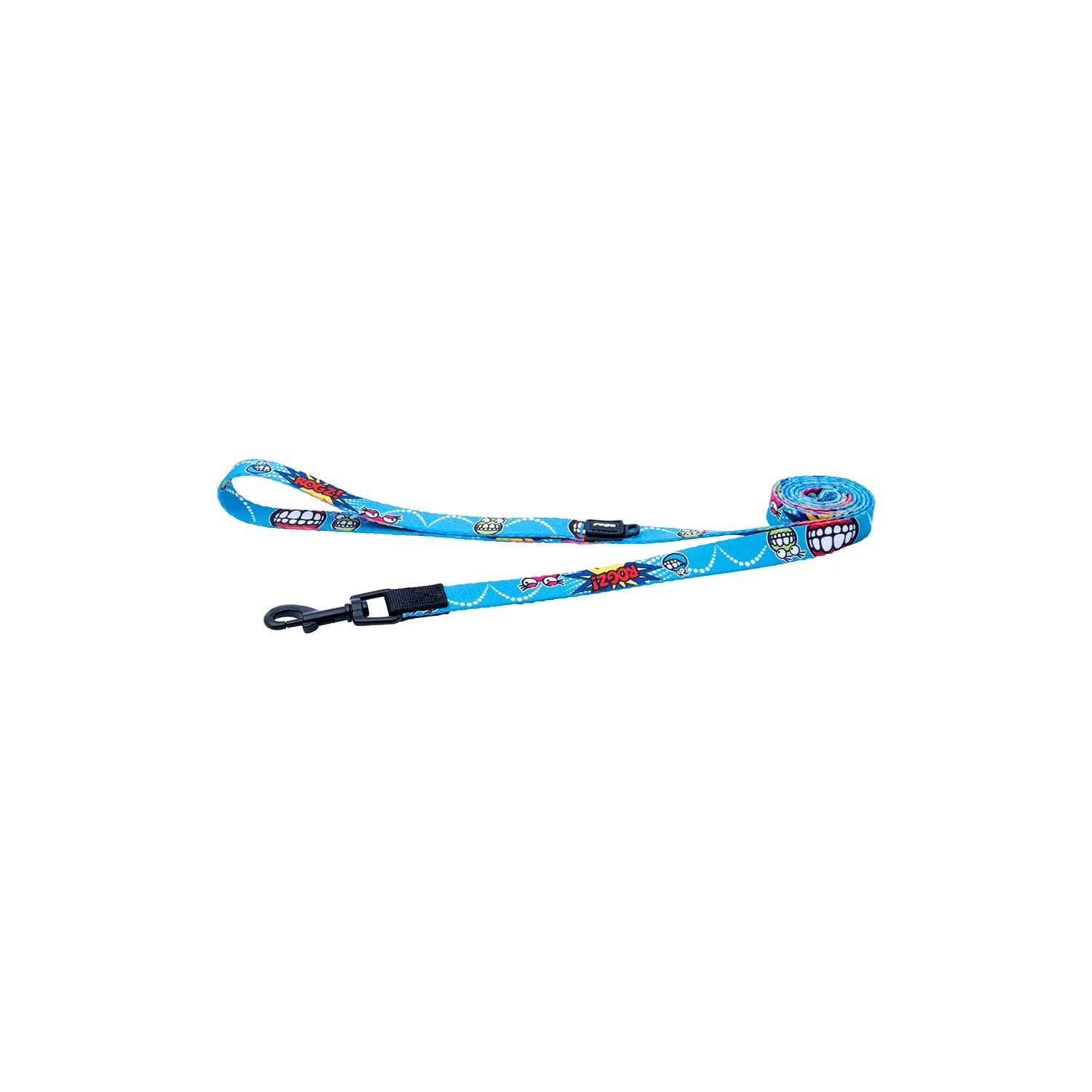 Correa Para Perro, Modelo Fusion De Rogz, Estampado Comic Azul. Talla M (12-22kg) - Image 2