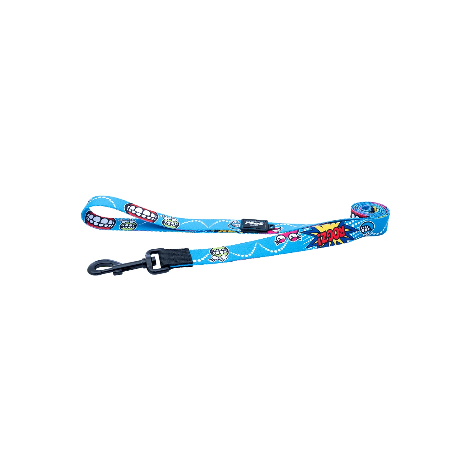 Correa Para Perro, Modelo Fusion De Rogz, Estampado Comic Azul. Talla S (8-14kg) - Image 4