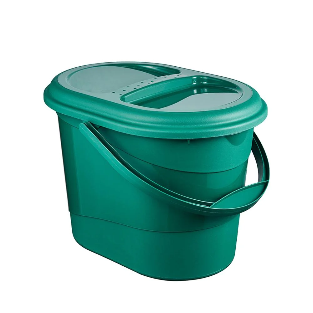 Cubo De Basura 37 X 29,5 X 27,5, Eco Verde